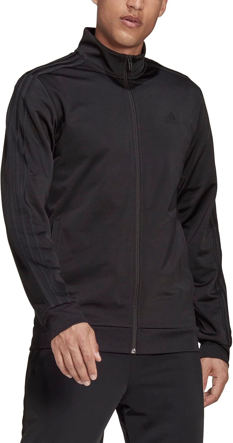 Men’s Essentials Warm-Up 3-Stripes Track Top
